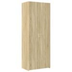 vue de trois quarts de l'armoire de rangement