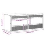 Terrarium OSB pour Pogona – 120 x 50 x 50 cm – vue 7