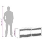Terrarium OSB pour Pogona – 120 x 50 x 50 cm – vue 8