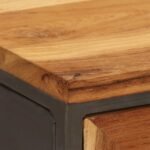 Armoire Murale Bois Massif Teck Longueur65 cmProfondeur/Largeur30 cmHauteur70 cmMatièreBois massif - photo 8 - Vase Bois Verre