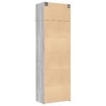 armoire étroite de 70 cm contre un mur