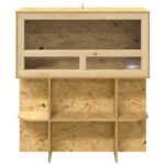 Terrarium OSB sur Pied – 80 x 40 x 90 cm – vue 8