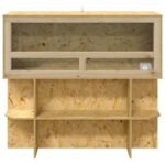 Terrarium OSB sur Pied – 100 x 40 x 90 cm – vue 8