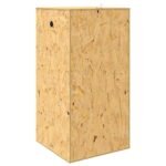 Terrarium Vertical OSB Bois – 50 x 50 x 100 cm – vue 8