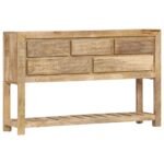 cotes de la console 120 de large 30 de profond 75 de haut