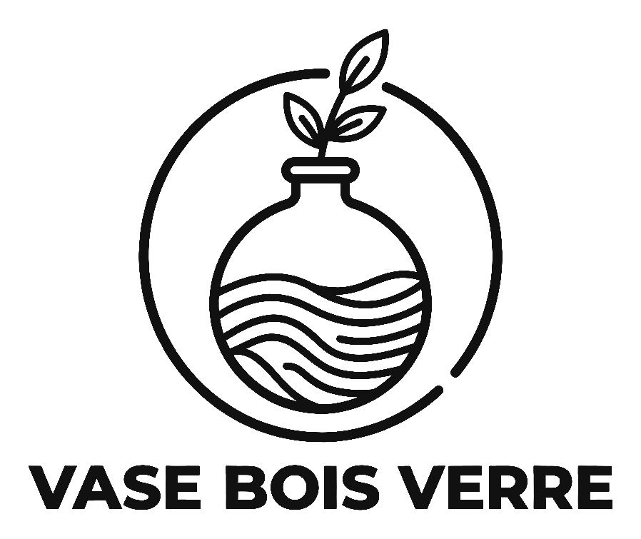 Vase Bois Verre