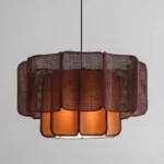 Suspension Rotin Wabi-Sabi Ø 40 cm