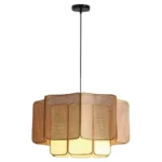 Suspension Rotin Wabi-Sabi Ø 40 cm